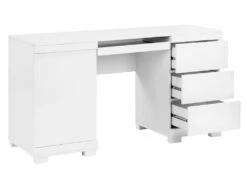 Bureau PLUTON - MDF Laqué Blanc - LEDs - 1 Porte & 3 Tiroirs 19 Bureau PLUTON - MDF Laqué Blanc - LEDs - 1 Porte & 3 Tiroirs -DECO Ventes bureau 243791