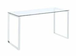 Bureau FREYA - Verre Trempé & Métal Chromé 8 Bureau FREYA - Verre Trempé & Métal Chromé -DECO Ventes bureau 341223