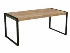 Bureau HARLEM - Bois De Manguier & Métal -DECO Ventes bureau 401157