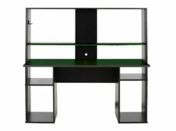Bureau Gamer STANDA - Avec Rangements Et LEDs - Noir 19 Bureau Gamer STANDA - Avec Rangements Et LEDs - Noir -DECO Ventes bureau 417631