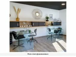 Bureau ELSTRON - Verre Courbé - Transparent -DECO Ventes bureau 447771