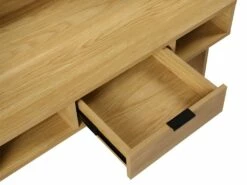 Bureau VASSILI - 1 Tiroir Et 3 Niches - Coloris : Chêne -DECO Ventes bureau 449661