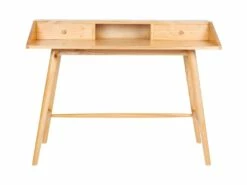 Bureau DINIO - 2 Tiroirs Et 1 Niche - Bois De Mindi -DECO Ventes bureau 450309