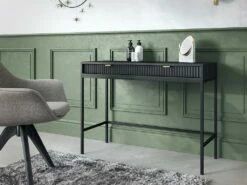 Console Avec 2 Tiroirs - Noir - LIOUBA De Pascal MORABITO