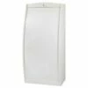 Armoire Informatique Galbée 80 Cm 6 Niches - Coloris: Blanc -DECO Ventes meuble bureau 10039129