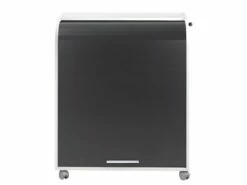 Bureau Informatique Blanc Et Noir -DECO Ventes meuble bureau 10044925