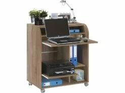 Bureau Informatique Chêne 1 Rideau - Coloris: Zonk Pow 400