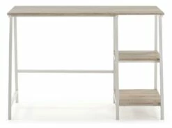 Bureau Lisboa Blanc, Table Pour PC, Style Industriel, 105 Cm Longueur 9 Bureau Lisboa Blanc, Table Pour PC, Style Industriel, 105 Cm Longueur -DECO Ventes meuble bureau 10750871