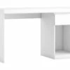 Bureau Leni 1 Tiroir Couleur Blanc, 120 Cm Longueur