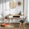 Bureau Scandinave Bois, Tiroirs Blancs BJORN - HAPPY GARDEN -DECO Ventes meuble bureau 10779223