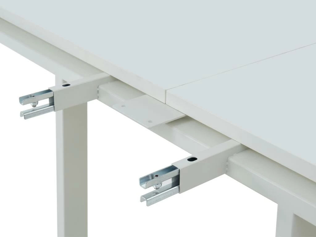Extension Pour Bureau Bench 2 Personnes - Blanc - L120 Cm - DOWNTOWN 6 Extension Pour Bureau Bench 2 Personnes - Blanc - L120 Cm - DOWNTOWN – Image 4