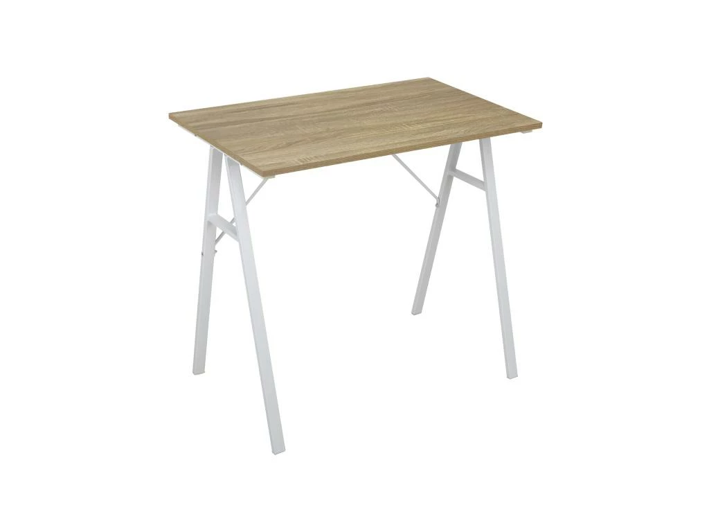 Table D'ordinateur Bureau De Jeu Gaming Moderne En Acier Bois Beige 5 Table D'ordinateur Bureau De Jeu Gaming Moderne En Acier Bois Beige – Image 3