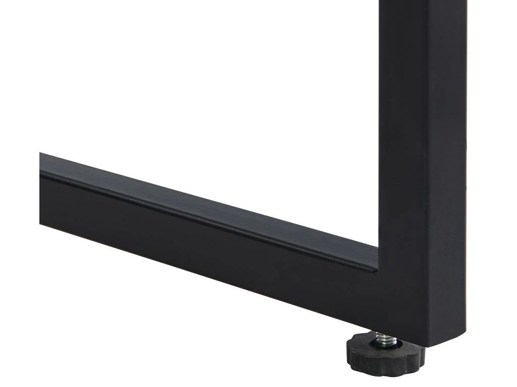 Bureau Avec 3 Tiroirs - MDF Et Métal - Coloris : Naturel Et Noir - AKIVI 11 Bureau Avec 3 Tiroirs - MDF Et Métal - Coloris : Naturel Et Noir - AKIVI – Image 9