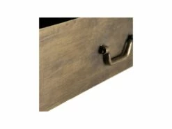 Bureau 1 Tiroir Métal Or Vieilli - ELUTAN 12 Bureau 1 Tiroir Métal Or Vieilli - ELUTAN -DECO Ventes meuble bureau 17631703