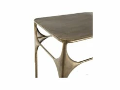 Bureau 1 Tiroir Métal Or Vieilli - ELUTAN 13 Bureau 1 Tiroir Métal Or Vieilli - ELUTAN -DECO Ventes meuble bureau 17631705