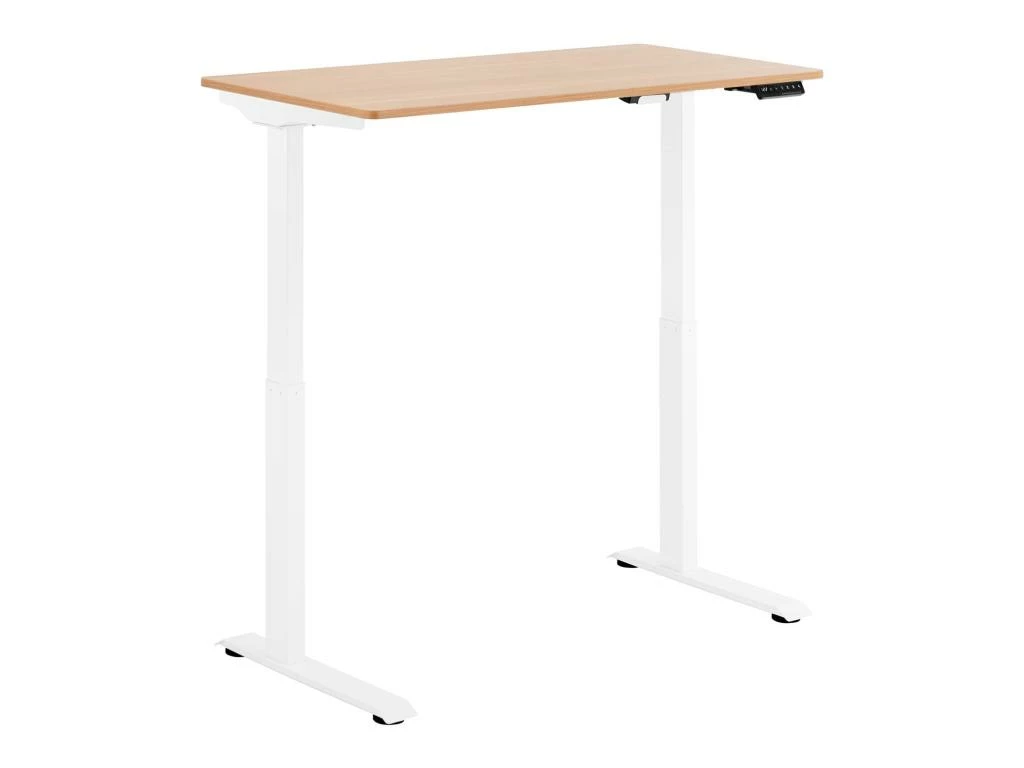 Bureau Assis-debout 90 Watts 120 X 60 Cm Marron Blanc 14_0005944 6 Bureau Assis-debout 90 Watts 120 X 60 Cm Marron Blanc 14_0005944 â Image 4