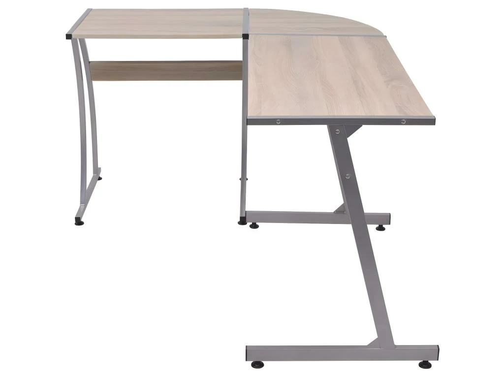 Bureau Table Meuble Travail Informatique Coin En Forme De L Chêne 0502063 5 Bureau Table Meuble Travail Informatique Coin En Forme De L Chêne 0502063 – Image 3