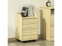 Caisson De Bureau NINO Chêne Clair -DECO Ventes meuble bureau 19165979