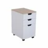 Caisson De Bureau BRICK Blanc -DECO Ventes meuble bureau 19166091