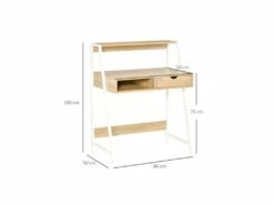 Bureau Secrétaire MARILYN Blanc 13 Bureau Secrétaire MARILYN Blanc -DECO Ventes meuble bureau 19169519