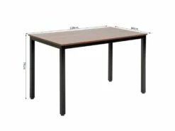 Meuble De Bureau Multifonction Noyer Et Noir -DECO Ventes meuble bureau 19169563