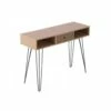 Table Console Plazig Bois De Chêne -DECO Ventes meuble bureau 19169601