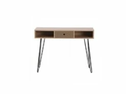 Table Console Plazig Bois De Chêne -DECO Ventes meuble bureau 19169611