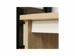 Bureau Informatique BILL Bois Et Blanc -DECO Ventes meuble bureau 19169927