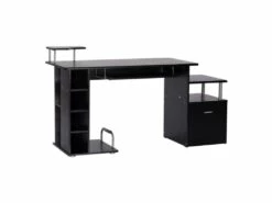 Bureau Informatique Tropicolo Noir -DECO Ventes meuble bureau 19170151