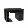 Bureau Informatique STELLAR Noir -DECO Ventes meuble bureau 19170221
