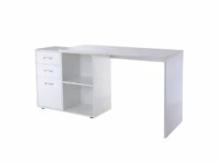 Bureau Modulable Solibac Blanc -DECO Ventes meuble bureau 19170243