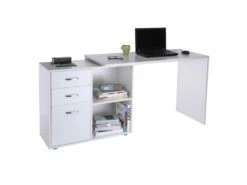 Bureau Modulable Solibac Blanc -DECO Ventes meuble bureau 19170247