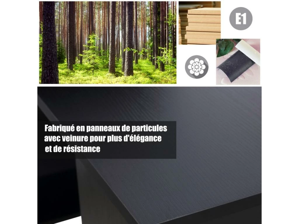 Bureau Multi-rangement Elina Noir 8 Bureau Multi-rangement Elina Noir – Image 6