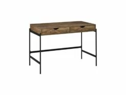 Bureau Industriel TONY Noir Et Bois