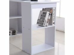 Bureau Multi-rangement Elina Blanc -DECO Ventes meuble bureau 19170547