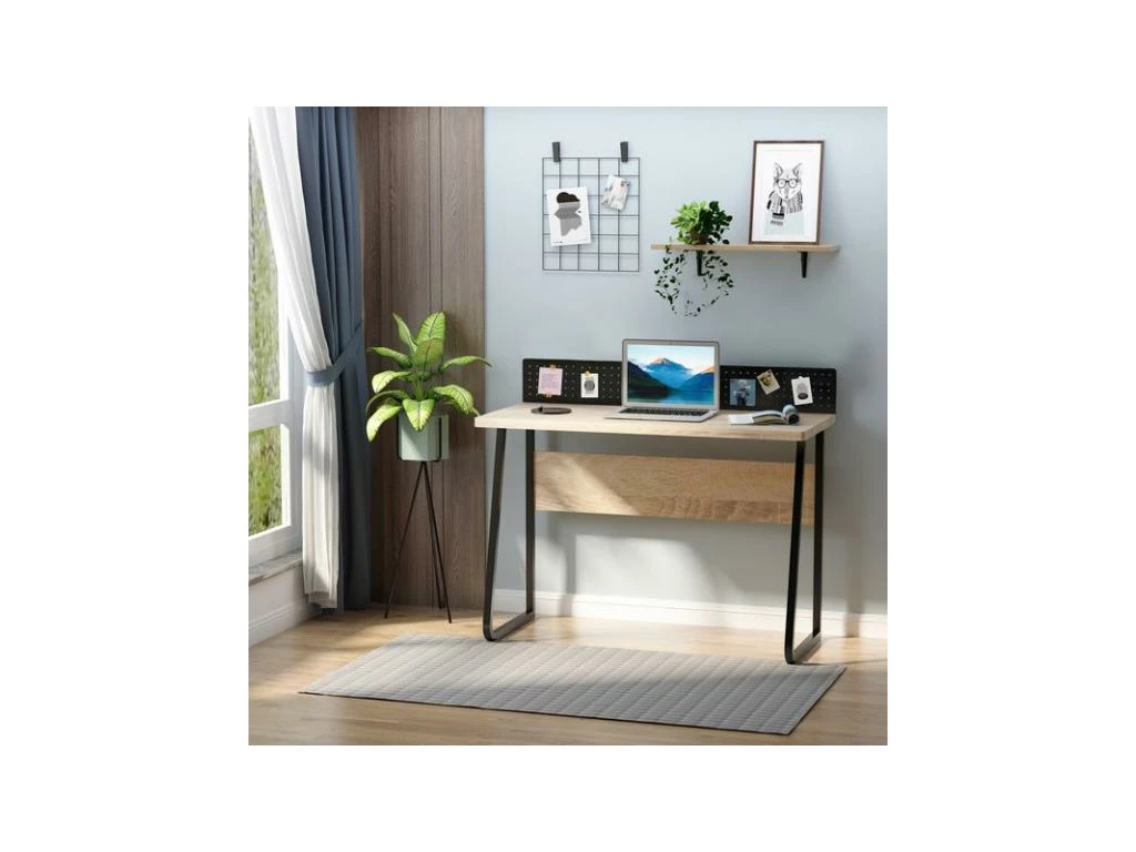 Bureau Secrétaire ETHAN Chêne Clair 4 Bureau Secrétaire ETHAN Chêne Clair – Image 2