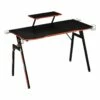 Bureau Gaming HARVEY Noir Et Rouge -DECO Ventes meuble bureau 19170797