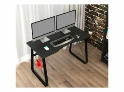 Bureau Gaming GAME Noir -DECO Ventes meuble bureau 19171117