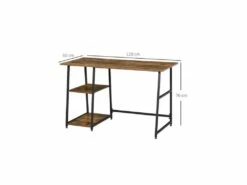 Bureau Informatique PASCAL Brun -DECO Ventes meuble bureau 19171141