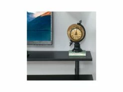 Bureau Informatique Gamer CONNOR Noir -DECO Ventes meuble bureau 19171213