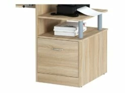 Bureau Informatique Kong Aspect Bois De Chêne -DECO Ventes meuble bureau 19171333