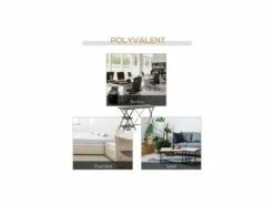 Bureau Industriel TRIPLEX Bois Et Noir -DECO Ventes meuble bureau 19187191