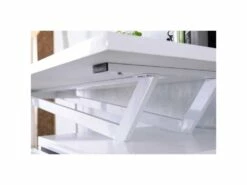 Bureau Informatique Design Avec Tiroirs De Rangement - Couleur Blanc -DECO Ventes meuble bureau 19192779