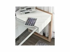 Bureau STANFORD Blanc Et Bois 13 Bureau STANFORD Blanc Et Bois -DECO Ventes meuble bureau 19192817