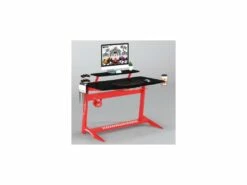 Bureau Gaming Taroudant Rouge/Noir 11 Bureau Gaming Taroudant Rouge/Noir -DECO Ventes meuble bureau 19192935