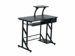 Bureau Informatique Tropico Noir -DECO Ventes meuble bureau 19193245