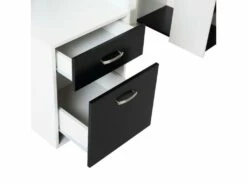 Bureau Informatique Ase Noir Et Blanc 18 Bureau Informatique Ase Noir Et Blanc -DECO Ventes meuble bureau 19193441