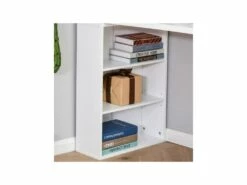 Bureau Mural Bibliothèque FLORY Blanc 18 Bureau Mural Bibliothèque FLORY Blanc -DECO Ventes meuble bureau 19193525