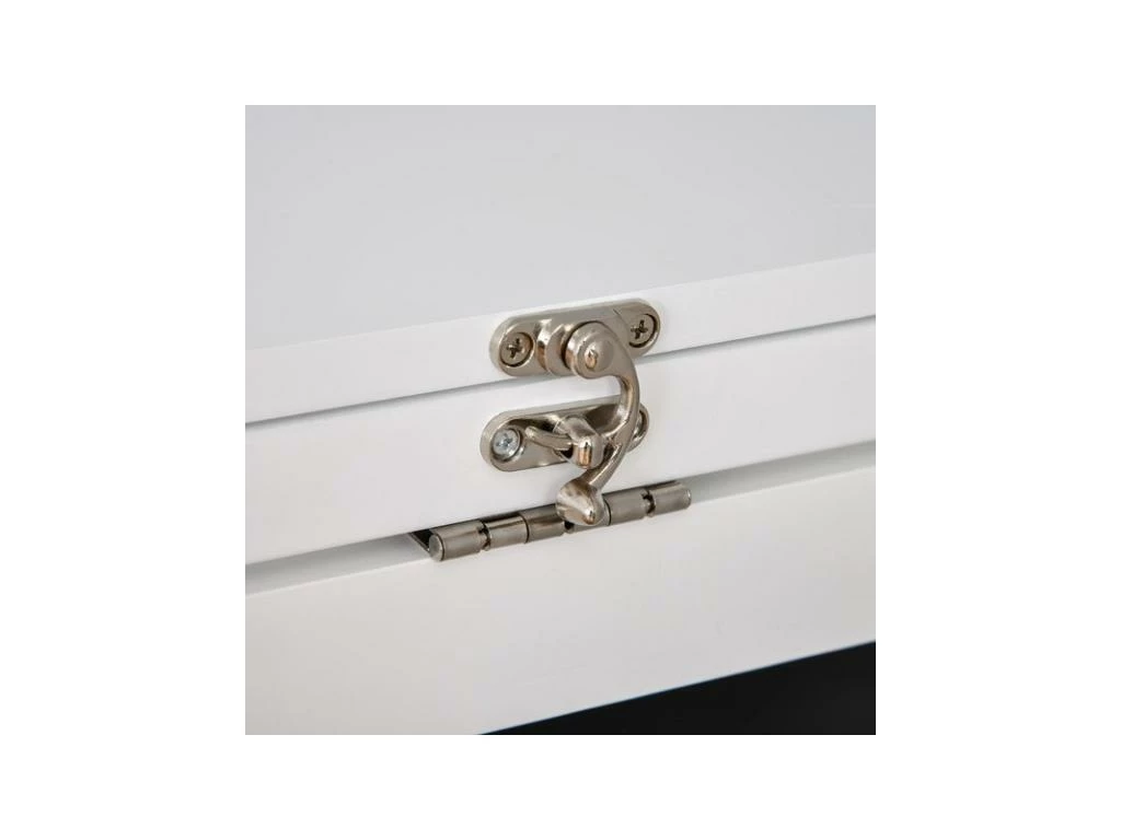 Bureau Mural Bibliothèque FLORY Blanc 11 Bureau Mural Bibliothèque FLORY Blanc – Image 9