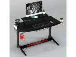 Bureau Gaming Taroudant Noir -DECO Ventes meuble bureau 19193683